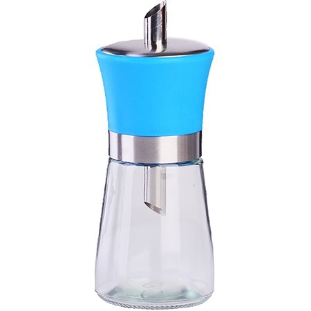 Сахарницы с дозатором 160мл нерж/стекл/пласт LR (31012)