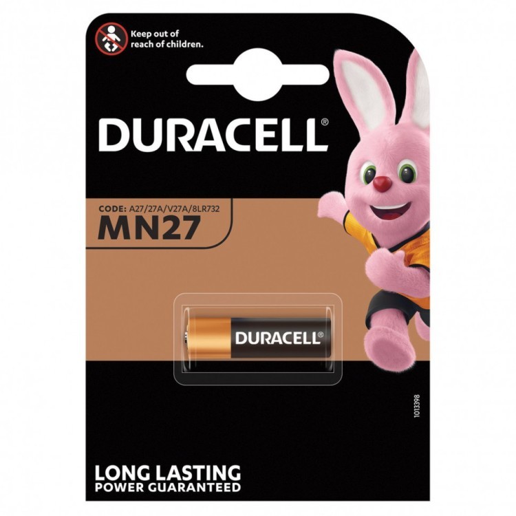 Батарейка алкалиновая Duracell Alkaline MN27 1 шт (2) (76353)