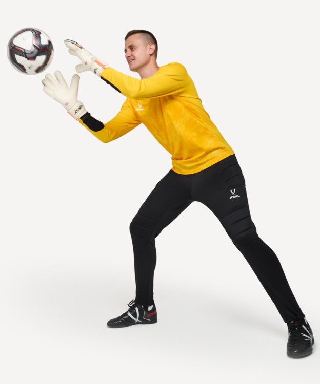 Брюки вратарские JÖGEL CAMP GK Pant, черный/белый (2107129) Брюки вратарские JÖGEL CAMP GK Pant, черный/белый (2107129)