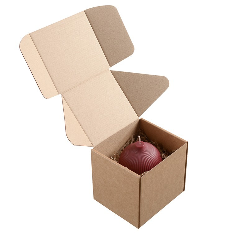 Свеча декоративная бордового цвета из коллекции edge, 10,5см (73752)