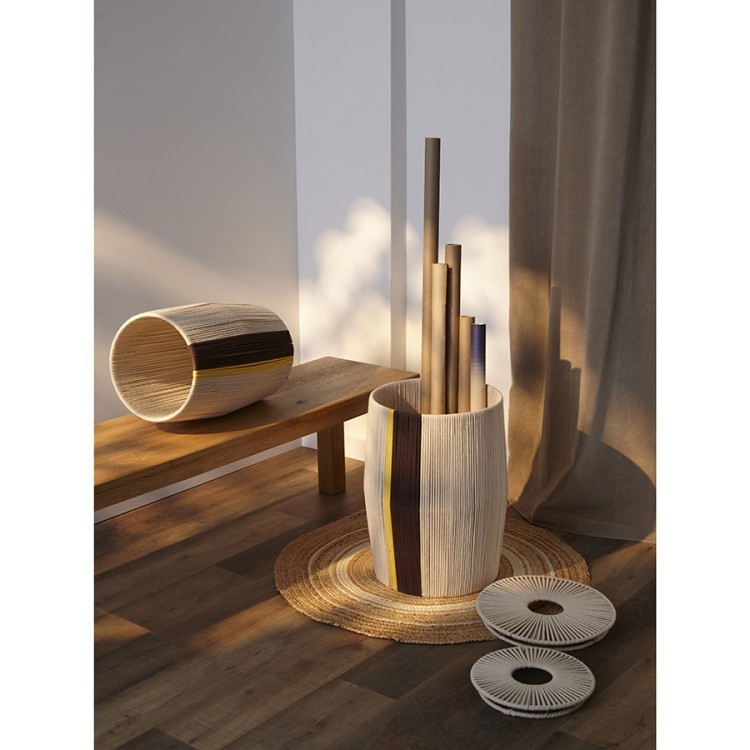 Корзина плетеная conga chocolate из коллекции ethnic, размер m (77205) Корзина плетеная conga chocolate из коллекции ethnic, размер m (77205)