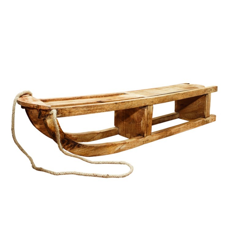 Декор сани HD-AM909, Дерево, Light burnt, ROOMERS FURNITURE