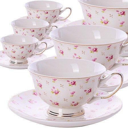 Чайный/наб 12пр 200мл фарфор ПРЕМИУМ LR (60035)