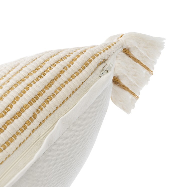 Чехол на подушку горчичного цвета clouds из коллекции ethnic, 35х60 см (76145)