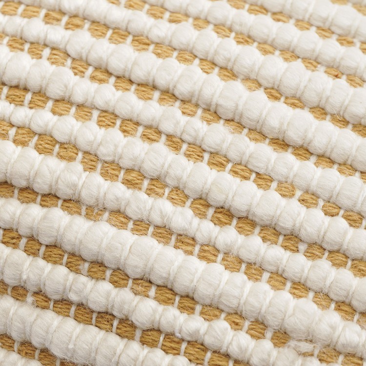 Чехол на подушку горчичного цвета clouds из коллекции ethnic, 35х60 см (76145)