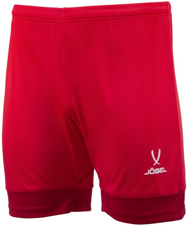 Шорты игровые JÖGEL DIVISION PerFormDRY Union Shorts, красный/темно-красный/белый (2101137)