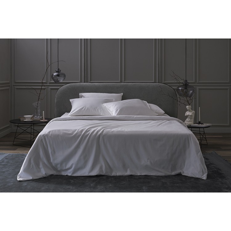 Набор наволочек из плотного сатина белого цвета из коллекции essential, 70х70 см (77134)