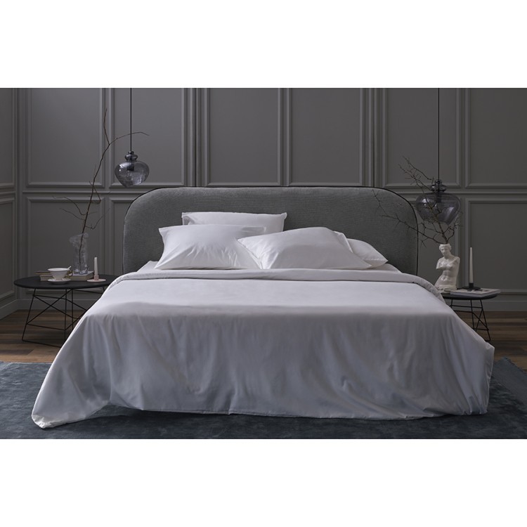 Набор наволочек из плотного сатина белого цвета из коллекции essential, 70х70 см (77134)