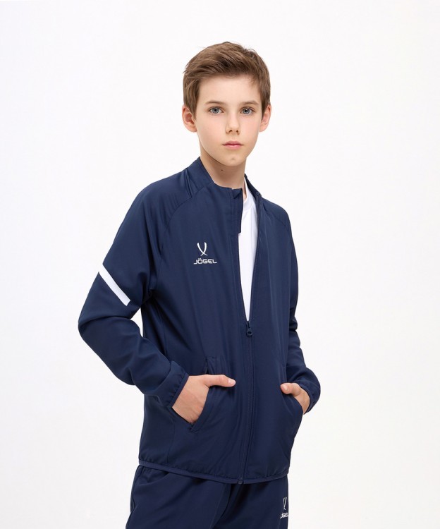 Куртка спортивная CAMP 2 Lined Jacket, темно-синий, детский (2112494) Куртка спортивная CAMP 2 Lined Jacket, темно-синий, детский (2112494)