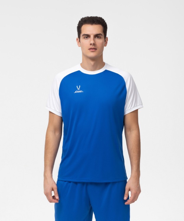 Футболка игровая JÖGEL CAMP Reglan Jersey, синий/белый (701688)