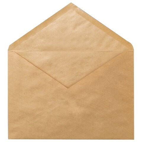 Конверты почтовые С4 крафт клей треугольный клапан 25 шт 112365 (3) (86190)