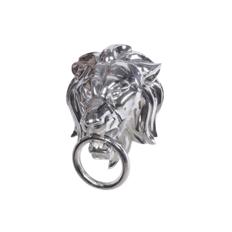 Дверное кольцо SS1124-L, металл, Shiny Nickel, ROOMERS FURNITURE