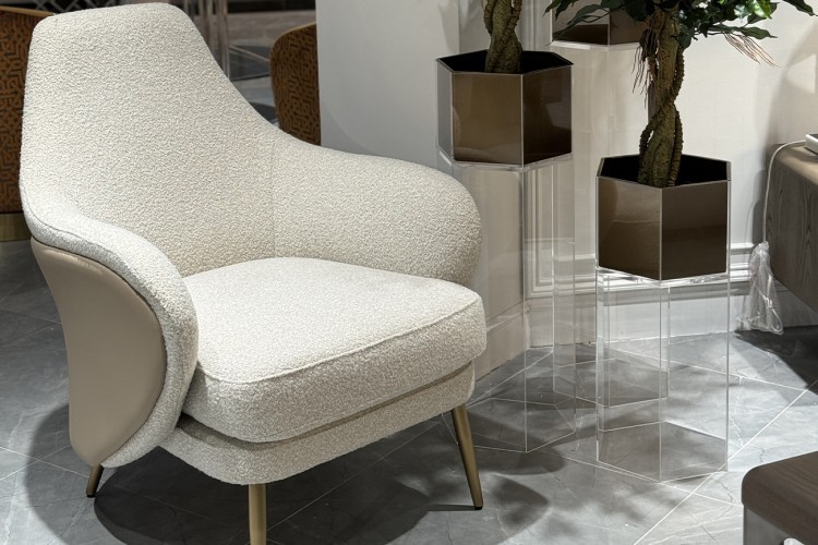 Кресло Selvino иск.мех / экокожа 77*82*92см (TT-00015266)