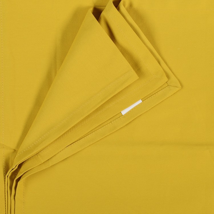 Скатерть на стол горчичного цвета из коллекции wild, 170х170 см (65689)