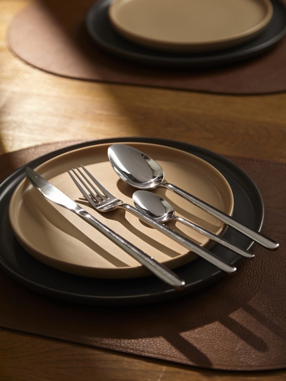 Набор столовых приборов pure, серебристые глянцевые, 24 пред. (79993)