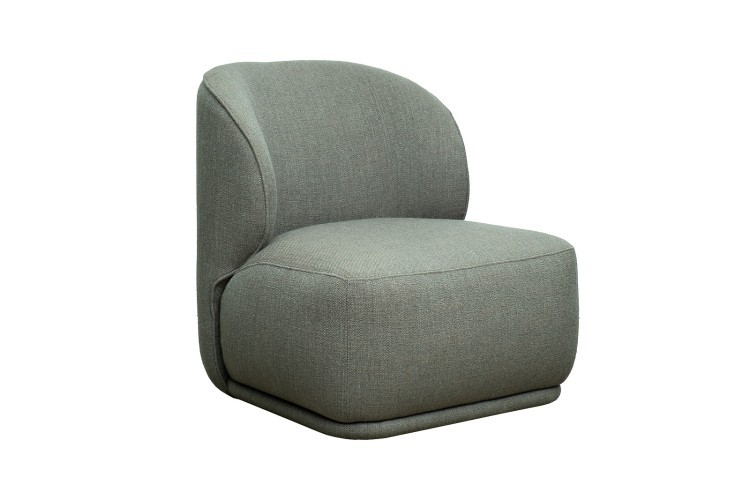 Кресло Capri Basic, рогожка т.серый Norton Graphite 80*90*82см (TT-00016877)