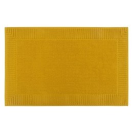 Коврик для ванной с фактурным бортиком цвета охры из коллекции essential, 50х80 см (80171)