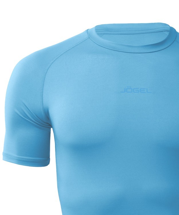 Футболка компрессионная с коротким рукавом JOGEL CAMP PerFormDRY Baselayer SS Tee, голубой (2124254)