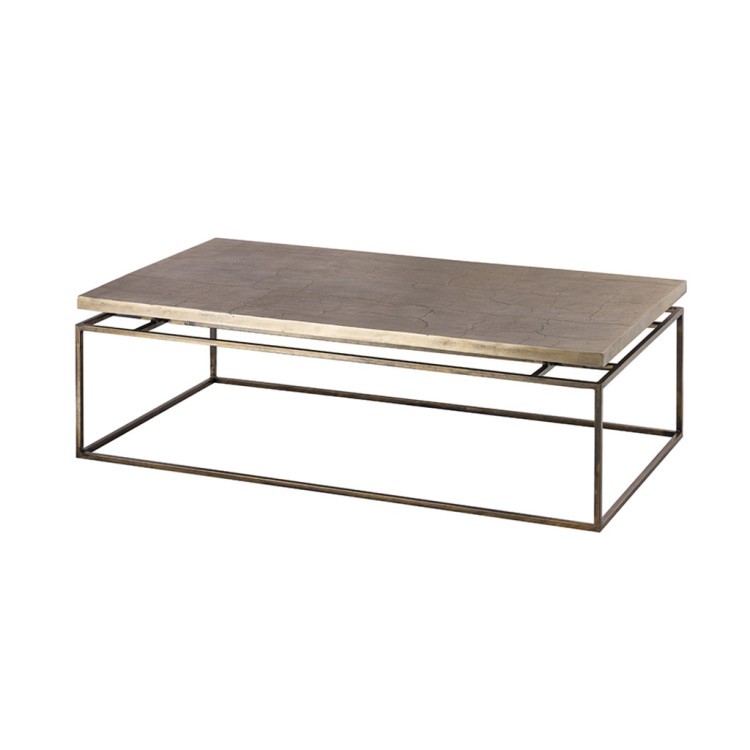 Стол 26992-134, металл, brass antique, ROOMERS FURNITURE