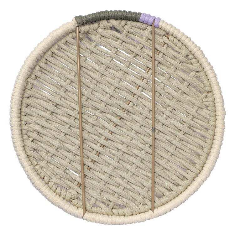 Корзина плетеная conga grey из коллекции ethnic, размер l (77208)