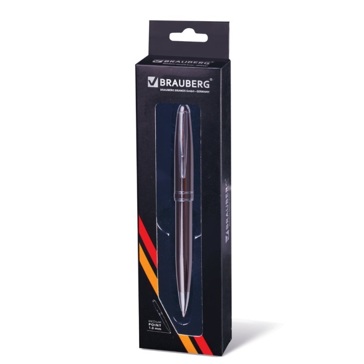 Ручка шариковая Brauberg Oceanic Grey линия 0,7 мм 141420 (65670)