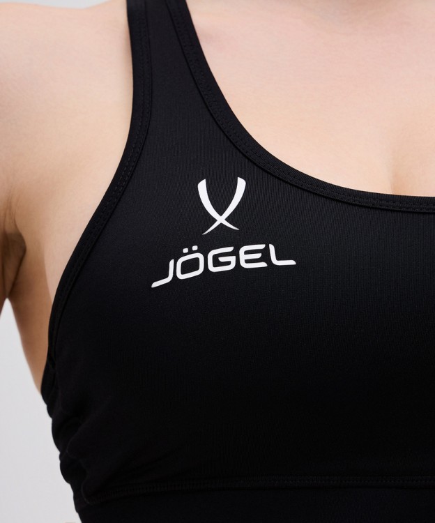 Бра тренировочное JÖGEL DIVISION PerFormDRY Womens Top, черный (2118710)