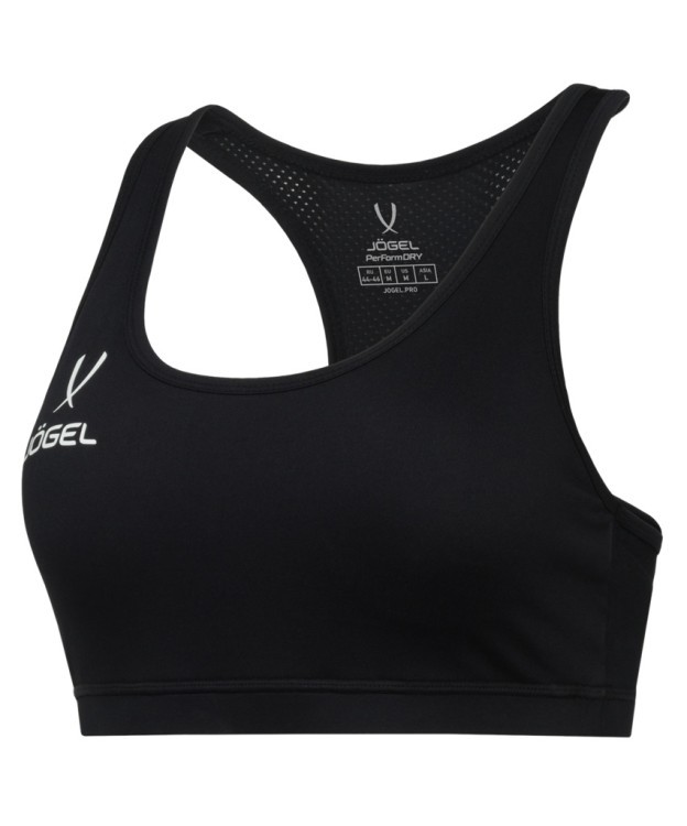 Бра тренировочное JÖGEL DIVISION PerFormDRY Womens Top, черный (2118710)