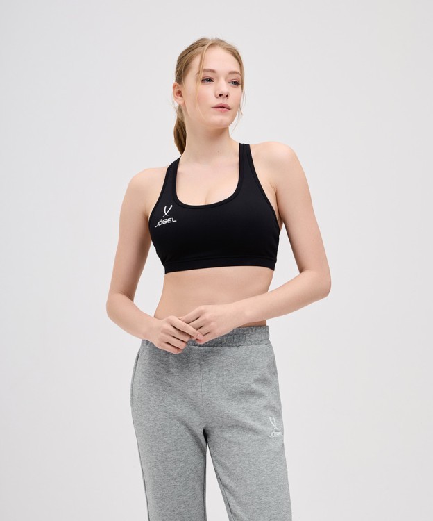 Бра тренировочное JÖGEL DIVISION PerFormDRY Womens Top, черный (2118710)