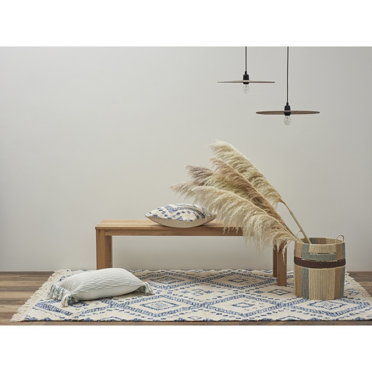 Чехол на подушку мятного цвета clouds из коллекции ethnic, 35х60 см (76147)