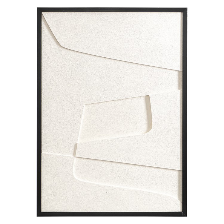 Панно декоративное с эффектом 3d minimalism, с черной рамой, 50х70 см (76493) Панно декоративное с эффектом 3d minimalism, с черной рамой, 50х70 см (76493)