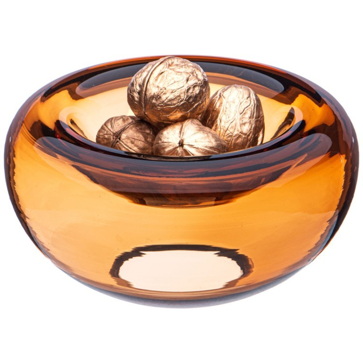 Ваза "d'arte" amber 15*15*7.5 cm Bronco (694-073)