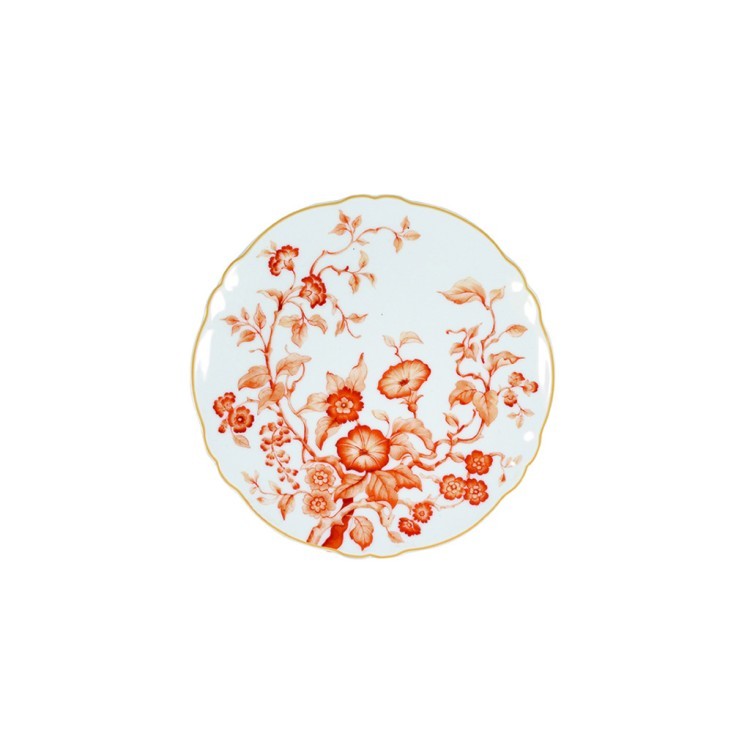 Тарелка LFLO032AC001160, фарфор, white, orange, LE COQ Тарелка LFLO032AC001160, фарфор, white, orange, LE COQ