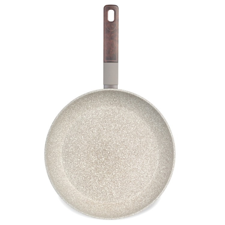 Сковорода с антипригарным покрытием pfluon marble, 28*5,2 см Agness (902-113) Сковорода с антипригарным покрытием pfluon marble, 28*5,2 см Agness (902-113)