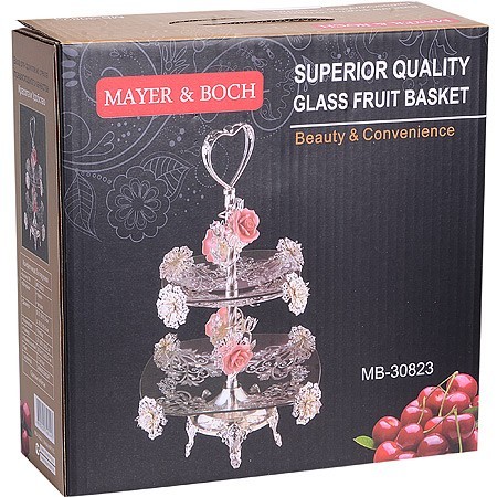 Конфетница 2-х ярус 31,5х31,5х52см Mayer&Boch (30823) Конфетница 2-х ярус 31,5х31,5х52см Mayer&Boch (30823)