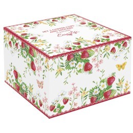 Набор чашек с блюдцем jardin des fraises, 120 мл, 2 шт. (80388)