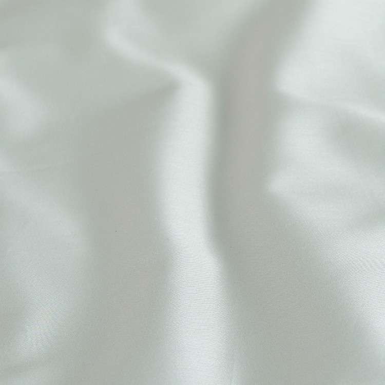 Комплект постельного белья из сатина мятного цвета с принтом triangles из коллекции wild, 150х200 см (68425)