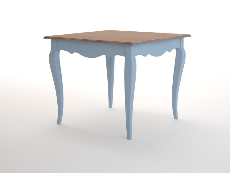 Квадратный обеденный стол Leontina Blue арт ST9353B ST9353B-ET