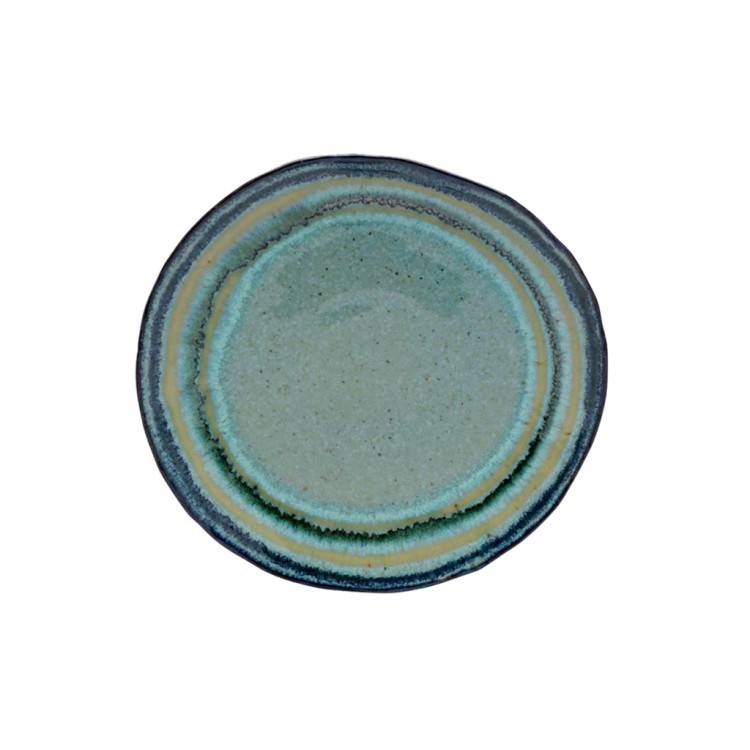 Тарелка CFL0334(SA3381-GRN)СНЯТО, 21.5 см, керамика, green, CASAFINA BY COSTA NOVA