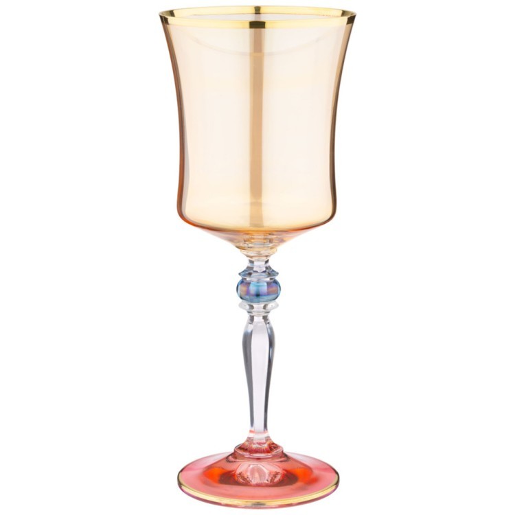 Набор бокалов для вина из 6 штук 300мл "grace amber" ART DECOR (326-111)