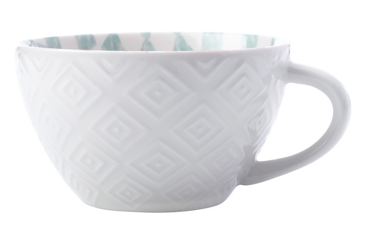 Суповая чашка Alhambra, красно-зеленая, 13 см, 0,54 л - MW478-BI0523 Maxwell & Williams