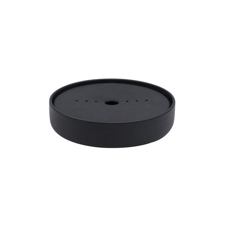 Чаша с крышкой L9680-ZINI, 21, каменная керамика, Black, ROOMERS TABLEWARE