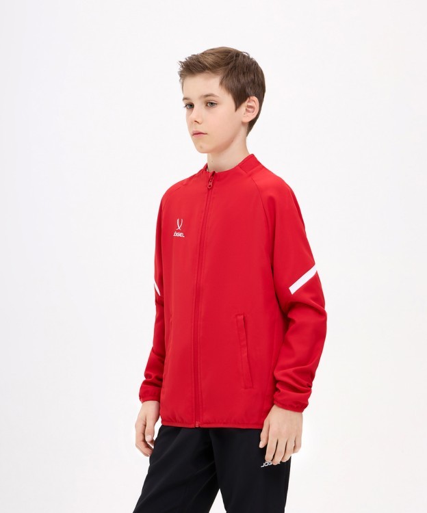 Куртка спортивная CAMP 2 Lined Jacket, красный, детский (2112614) Куртка спортивная CAMP 2 Lined Jacket, красный, детский (2112614)