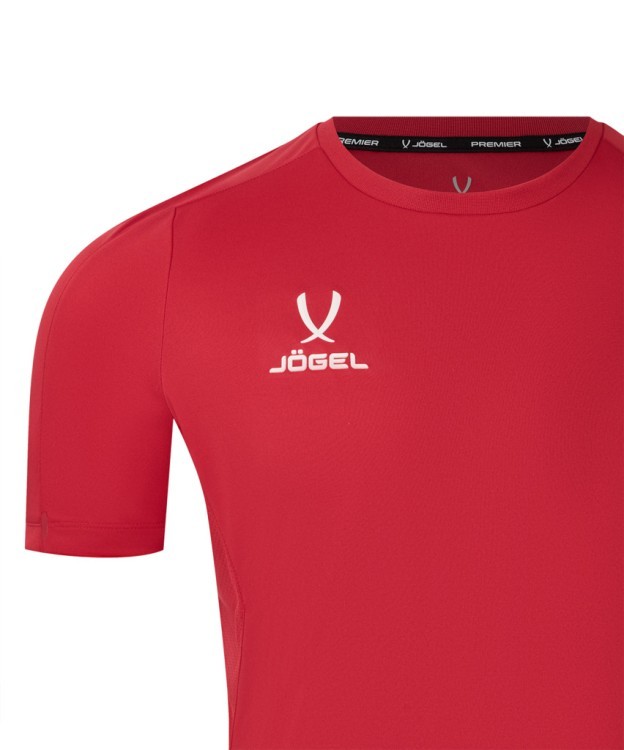 Футболка тренировочная JÖGEL PREMIER PerFormDRY Training Poly Tee, красный (2122422) Футболка тренировочная JÖGEL PREMIER PerFormDRY Training Poly Tee, красный (2122422)