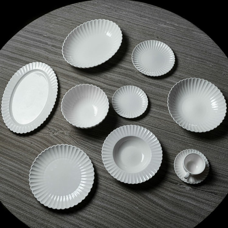 Тарелка BA3270-1, фарфор, white, ROOMERS TABLEWARE