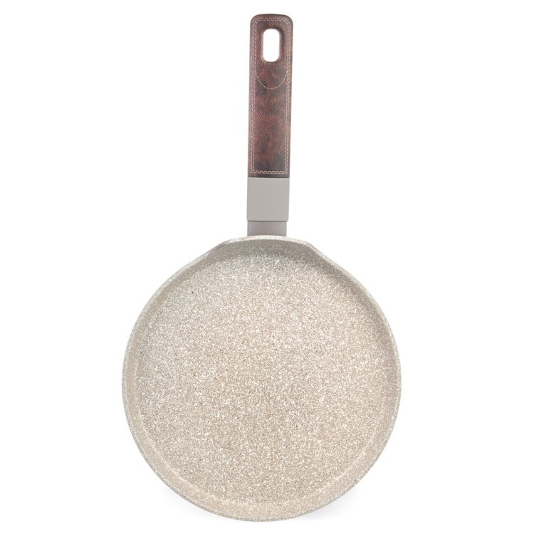 Сковорода блинная с антипригарным покрытием pfluon marble, 22*4,3 см Agness (902-116) Сковорода блинная с антипригарным покрытием pfluon marble, 22*4,3 см Agness (902-116)