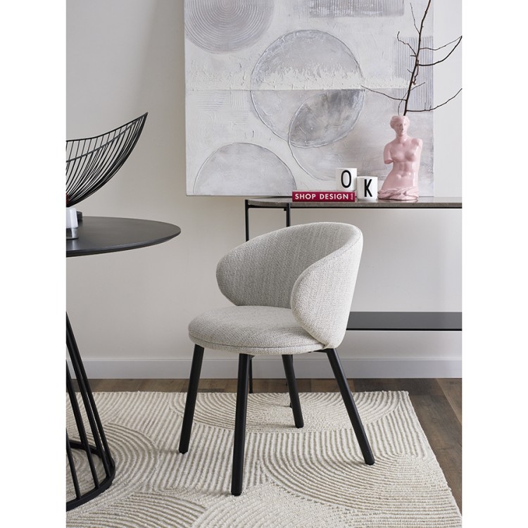 Стул comfy, рогожка, топленое молоко (77336) Стул comfy, рогожка, топленое молоко (77336)