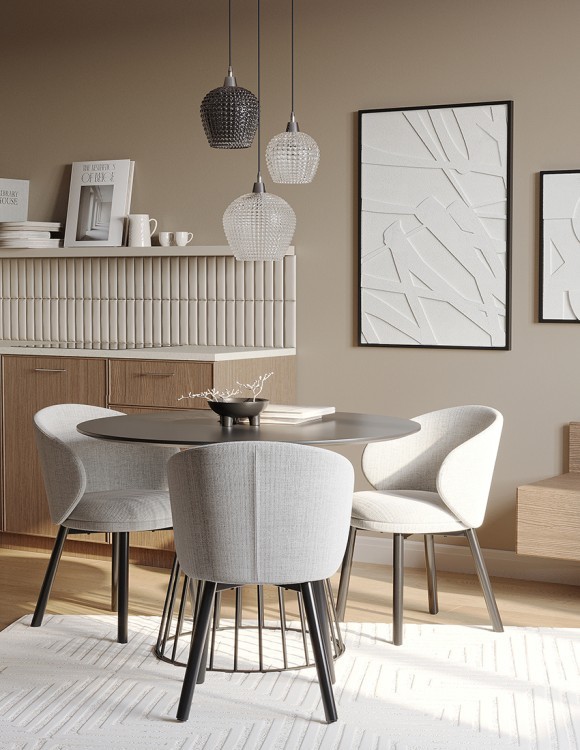 Стул comfy, рогожка, топленое молоко (77336) Стул comfy, рогожка, топленое молоко (77336)