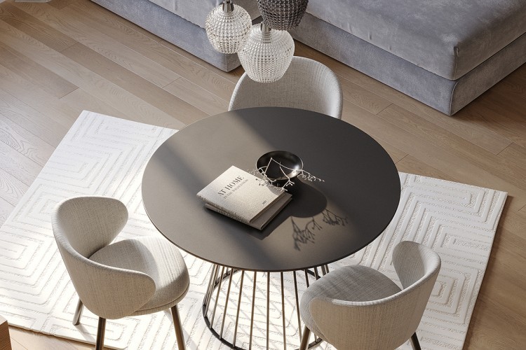 Стул comfy, рогожка, топленое молоко (77336)