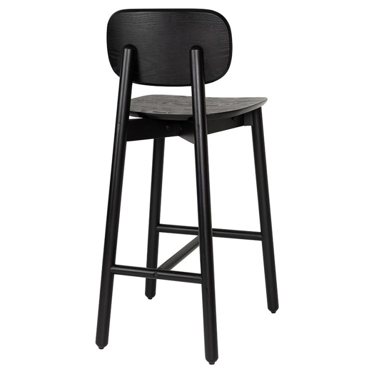 Стул барный saga, темно-серый (79957)