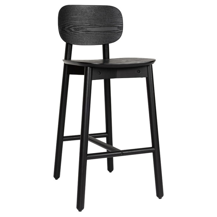 Стул барный saga, темно-серый (79957)